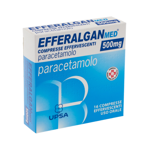 Efferalganmed 500 mg - 16 tabs effervescenti main image